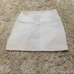 White Mini Skirt